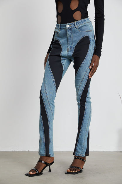 Noémie Spiral Panelli Skinny Jean